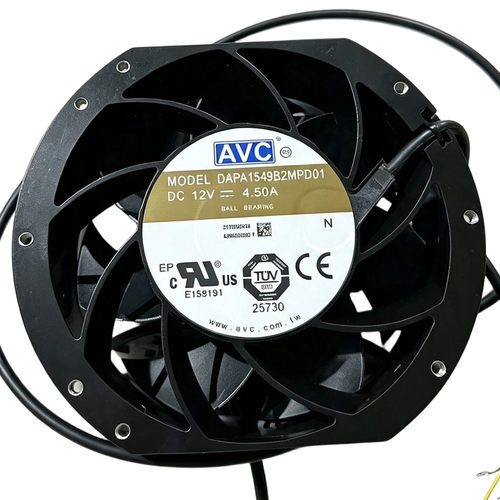 DAPA1549B2MPD01 DC12V 4.50A AVC 17251 17cm暴力大风量散热风扇