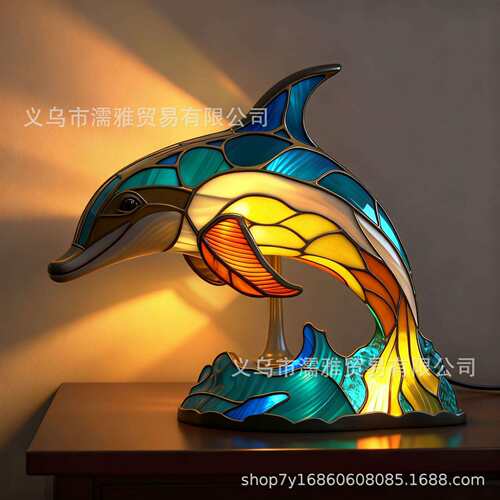 跨境Cat Lamp-Dachshund Lamp-Bigfoot Lamp树脂摆件雕像LED灯