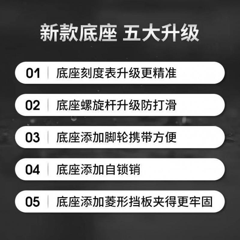 博来博尔特带锯机小型家用45度木工不锈钢锯床台式金属切割机