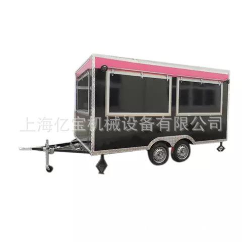 上海亿宝出口餐车展览车景点车街景车早餐车美食车Food kiosk