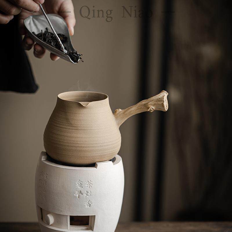 手工煮茶器围炉煮茶室内家用煮茶壶单壶无盖陶炉烤火炭炉茶具套装