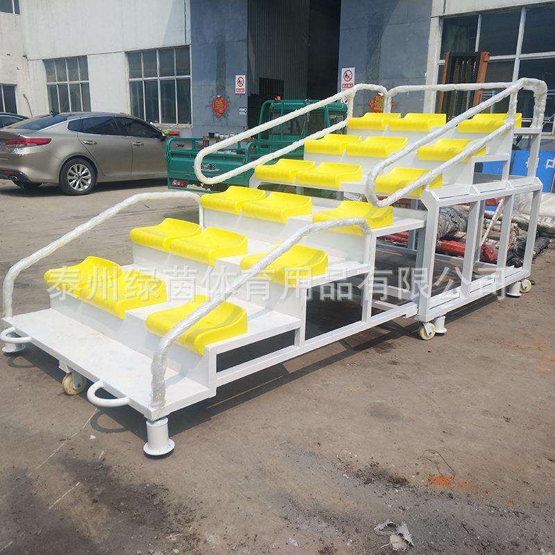 厂家直供活动看台伸缩开台观众伸缩座椅18座伸缩看台