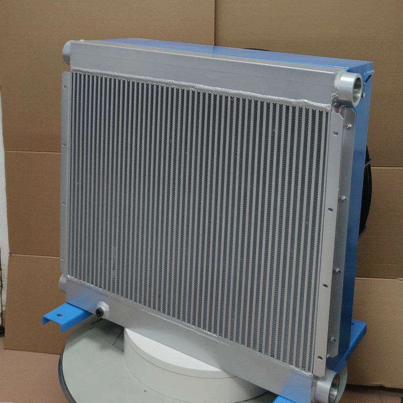 液压油风冷却器散热器风冷式换热器液压站工业油降温随车吊风冷机