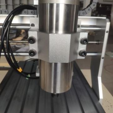 高速雕刻机主轴电机昌盛220/110V水冷1.5/2.2/3kw马达雕刻机配件