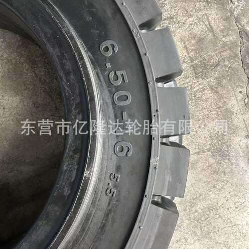 YITOWER井下矿下650-16实心轮胎双轮700-16运渣车700-16轮胎轮毂
