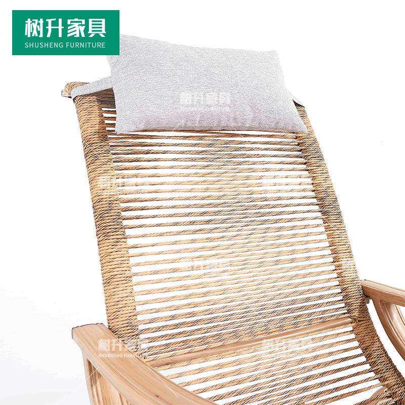 懒人沙发摇摇椅大人躺椅竹藤椅阳台家用休闲北欧家用客厅逍遥椅子