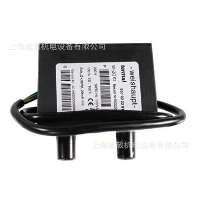 威索（Weishaupt）双极点火变压器W-ZG02 2*9KV 20mA燃烧机配件