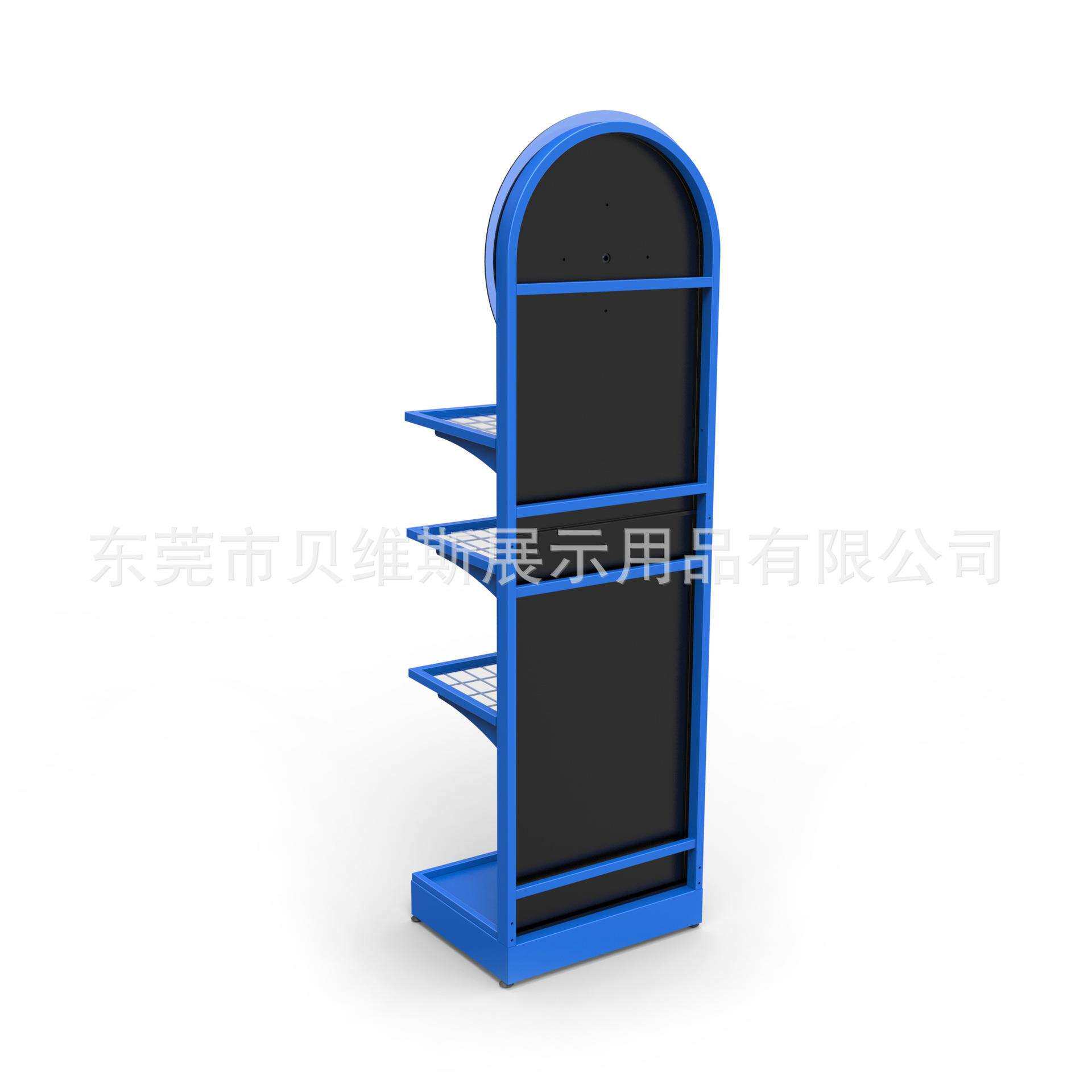 金属展示台陈列架饮料罐展架落地旋转展示架广告牌展台置物架