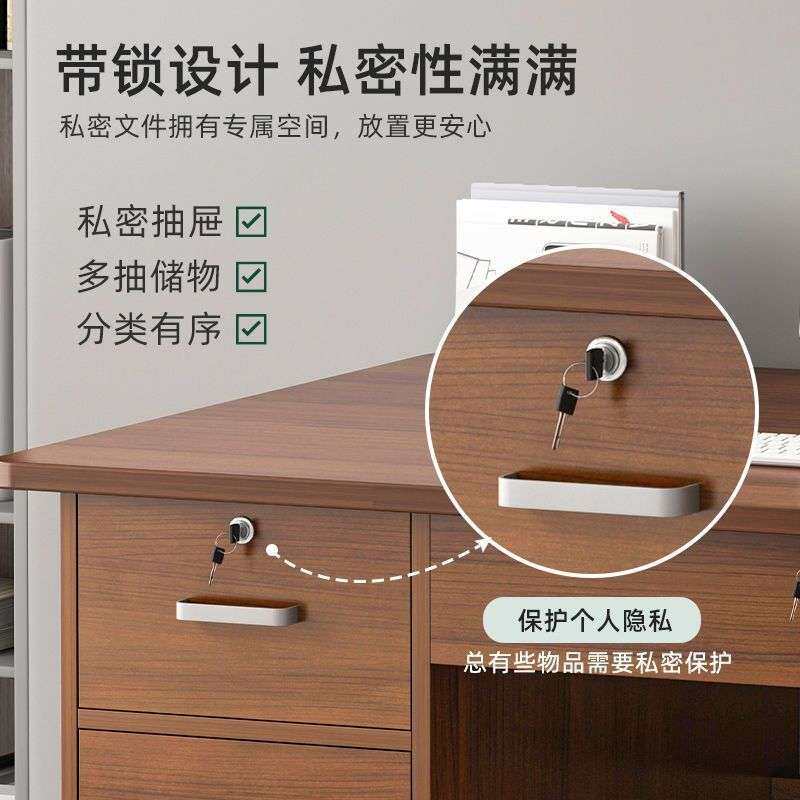 电脑桌台式家用简约现代办公桌子卧室单人书桌组合简易学生学习桌