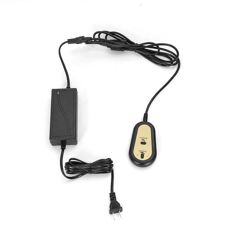 12V24V推杆电机大功率有线手柄开关控制直流电机控制器一控一二