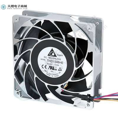 THD1348HE 起订量：1 『FAN AXIAL 134X38MM 48VDC WIRE』