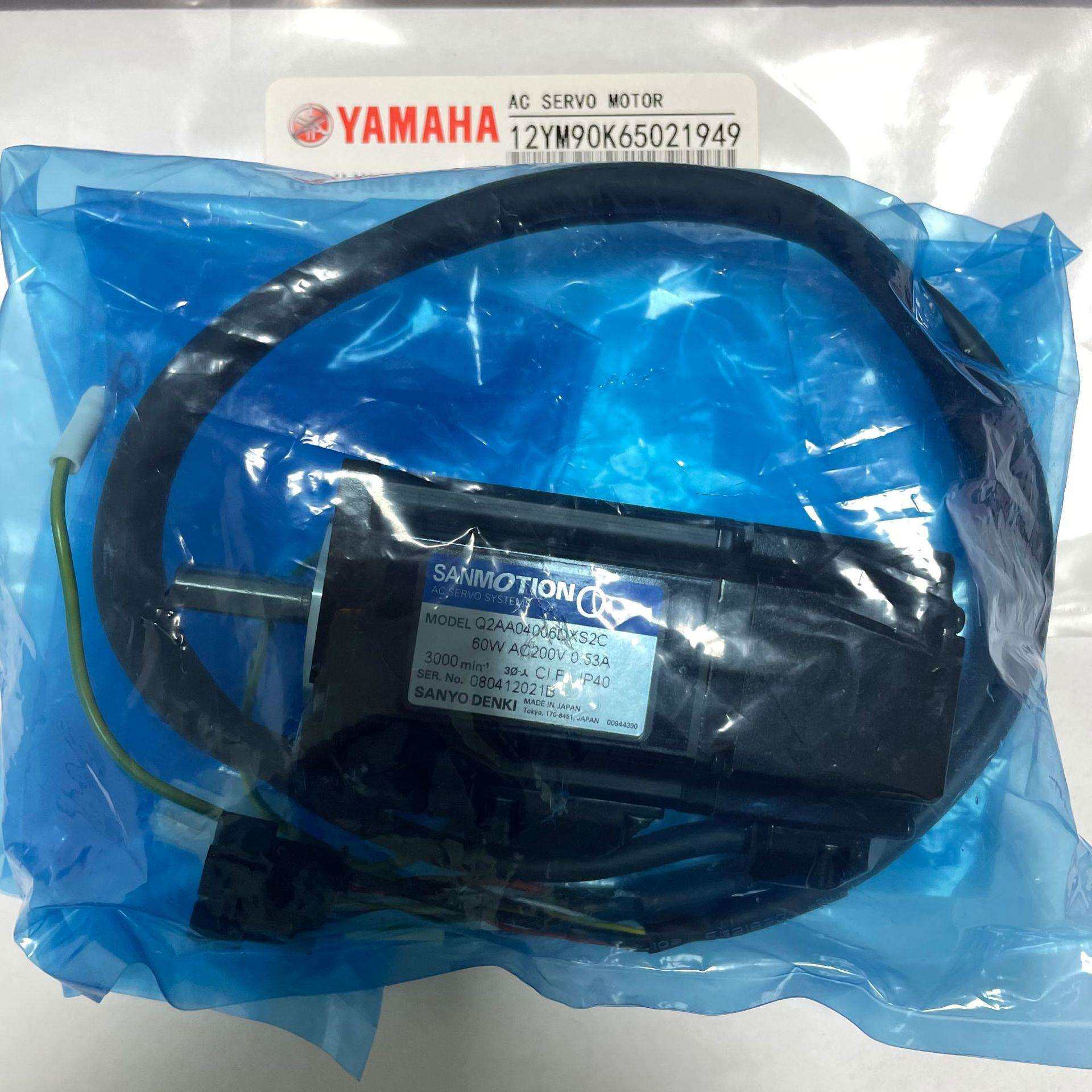 现货销售雅玛哈60W200v原装H轴马达自动贴片机配件