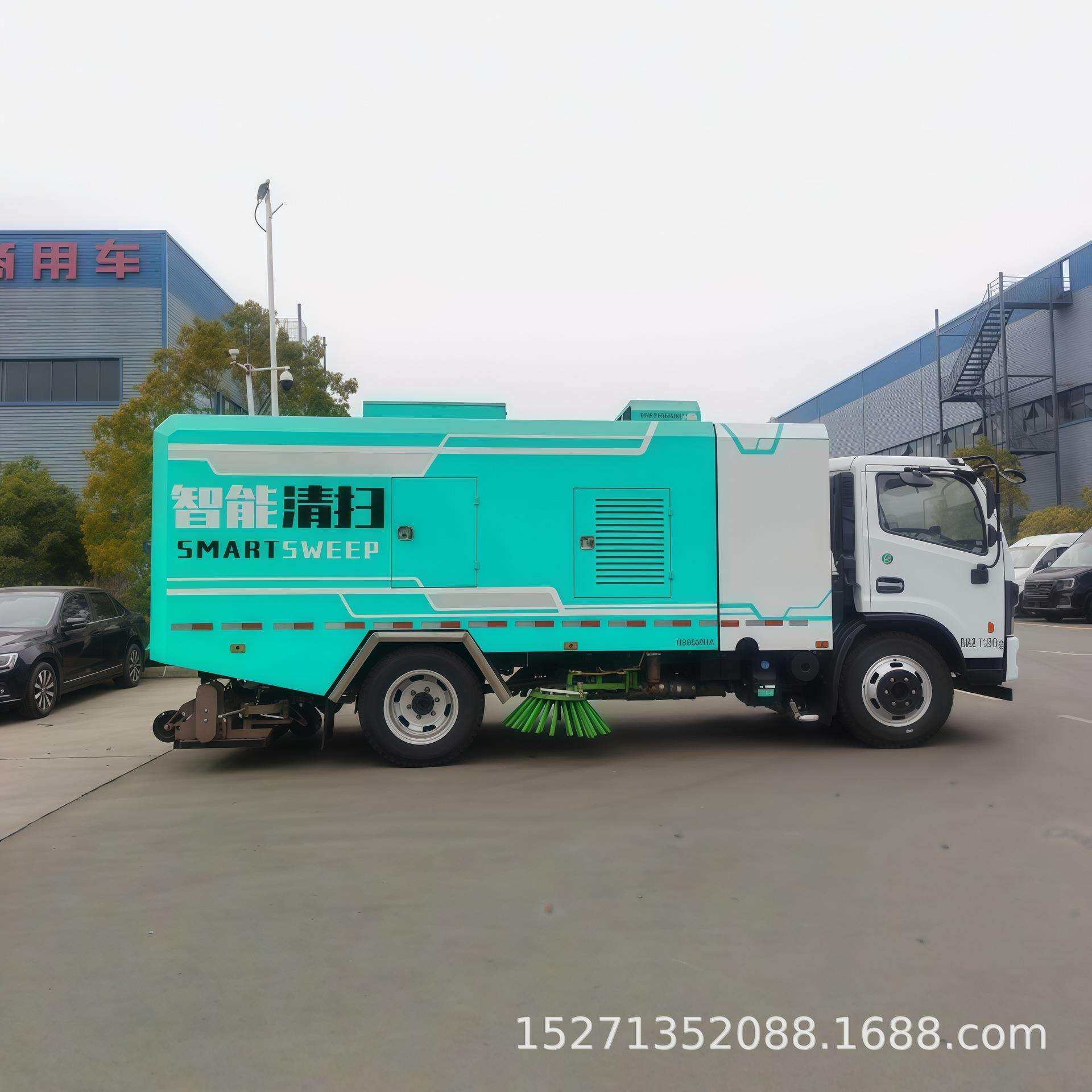 【现货出售】小型洗扫车 蓝牌多功能扫路车 道路吸尘车环卫车厂家
