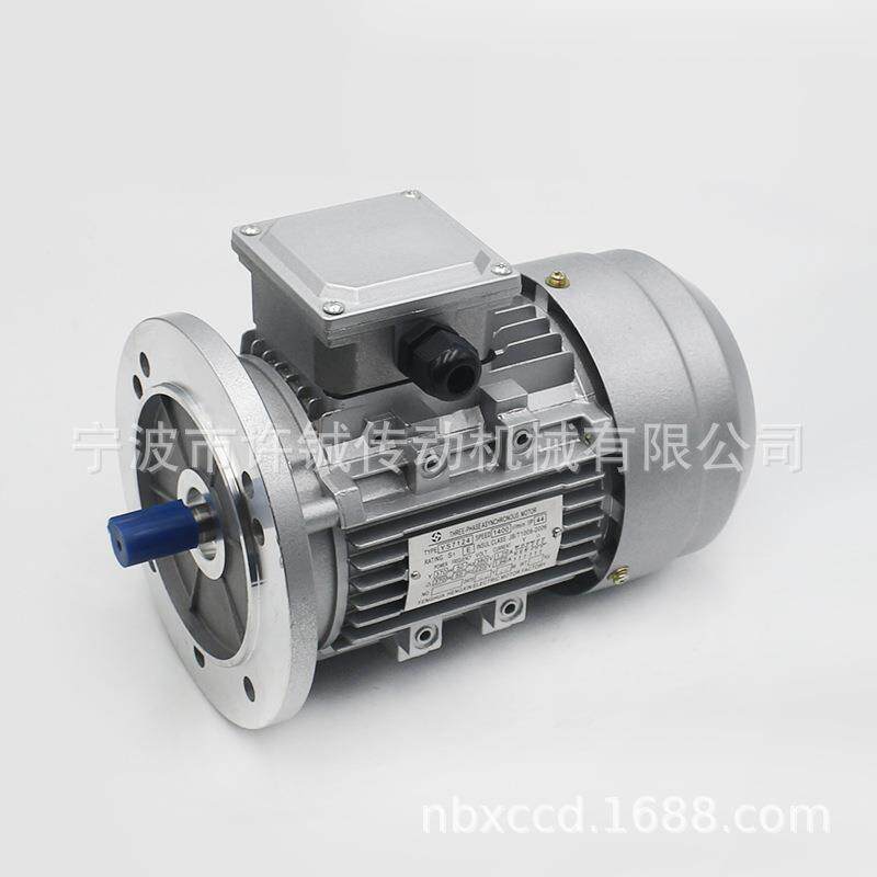 厂家供应 YS7134 55W 铜芯线rv减速机配套 三相微型电机 铝壳电机