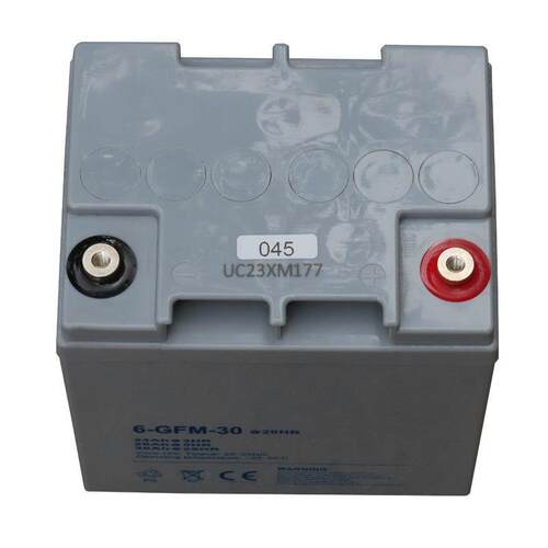 厂家直供应 6-GFM-30 深循环动力电池 12V33Ah 碰碰车用胶体电瓶