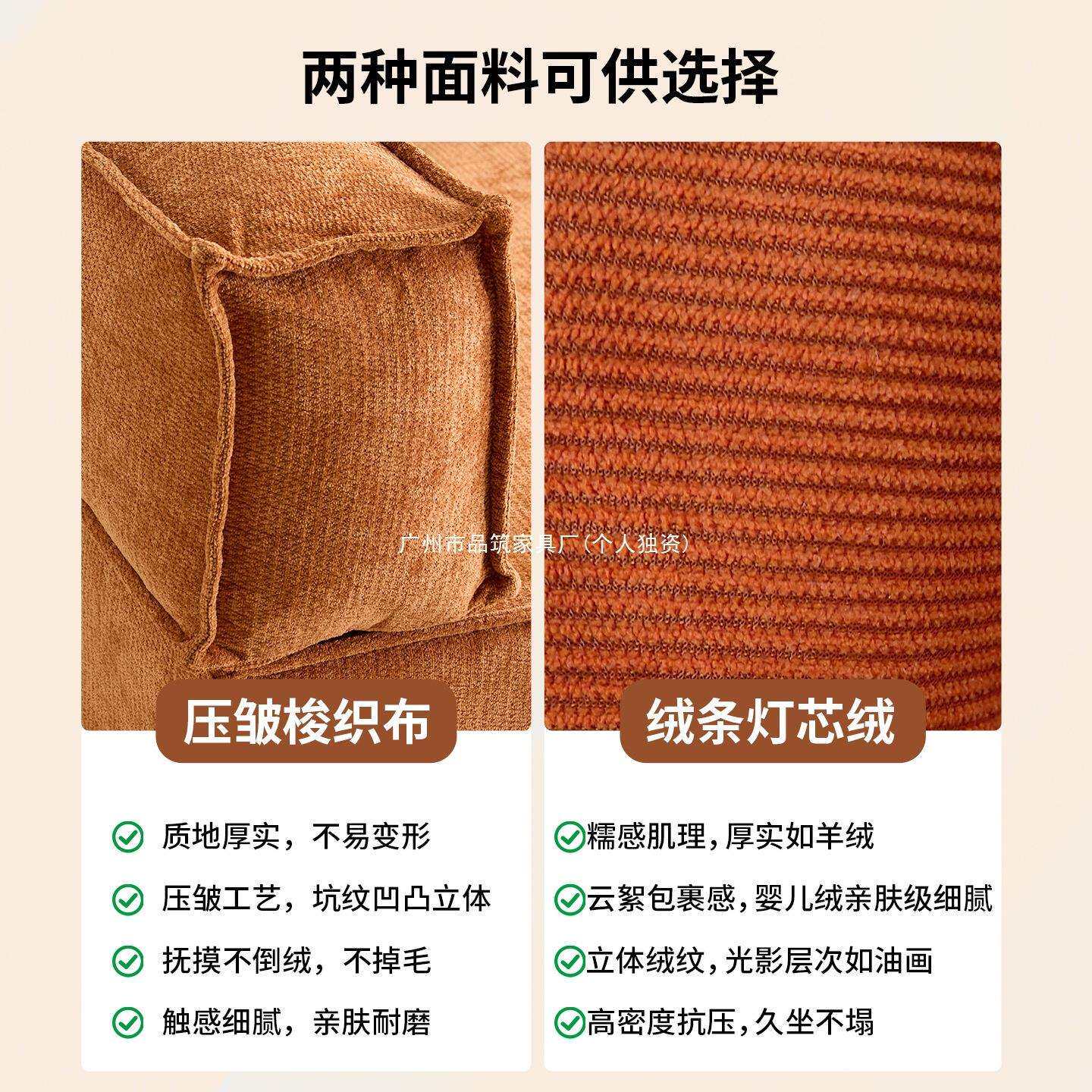 布艺沙发客厅小户型出租房单双人压缩沙发拆洗一体两用折叠沙发床