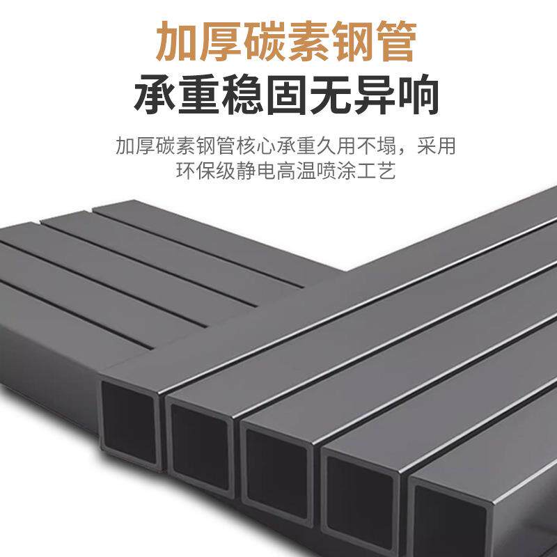 铁艺双人床现代家用1.8米铁床1.5米宿舍单人床网红出租房铁架子床
