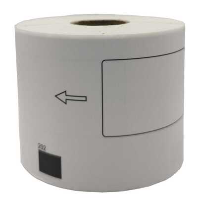 兼容标签纸色带DK-11202 62mm*100mm热敏标签纸 适用QL-570