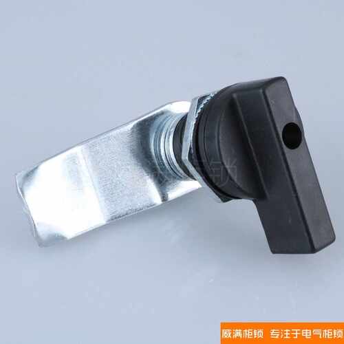 威满柜锁 MS406圆柱锁 工业机箱机柜 铁皮柜门锁 锌合金材质