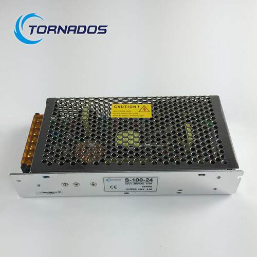 100W工控开关电源输入380VAC转DC24V4.5A工业直流电源S-100-24