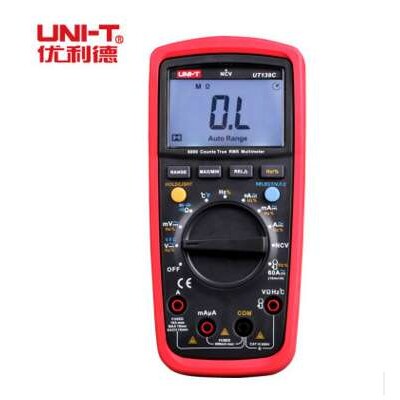 UT139C真有效值数字万用表自动量程万用表UT-139C优利德