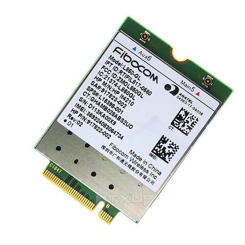Fibocom L850-GL LT4210 4G LTE全网通917823 HP840 850 430 440