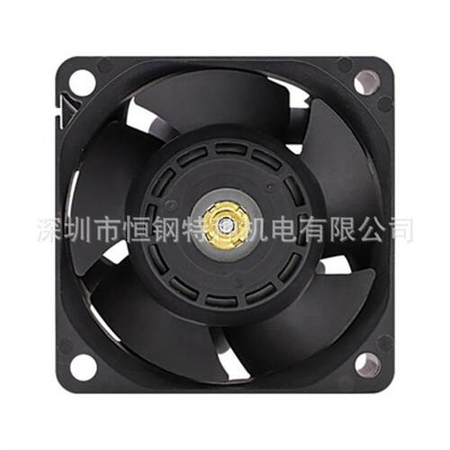厂家直销高转速6038直流风扇 大风量散热风机 DC12V24V48V