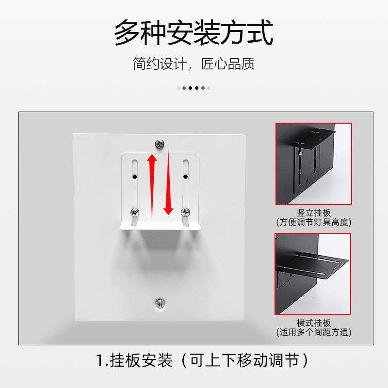 方通专用灯方形led筒灯射灯超亮cob商用店铺铝方通吊顶格栅斗胆灯
