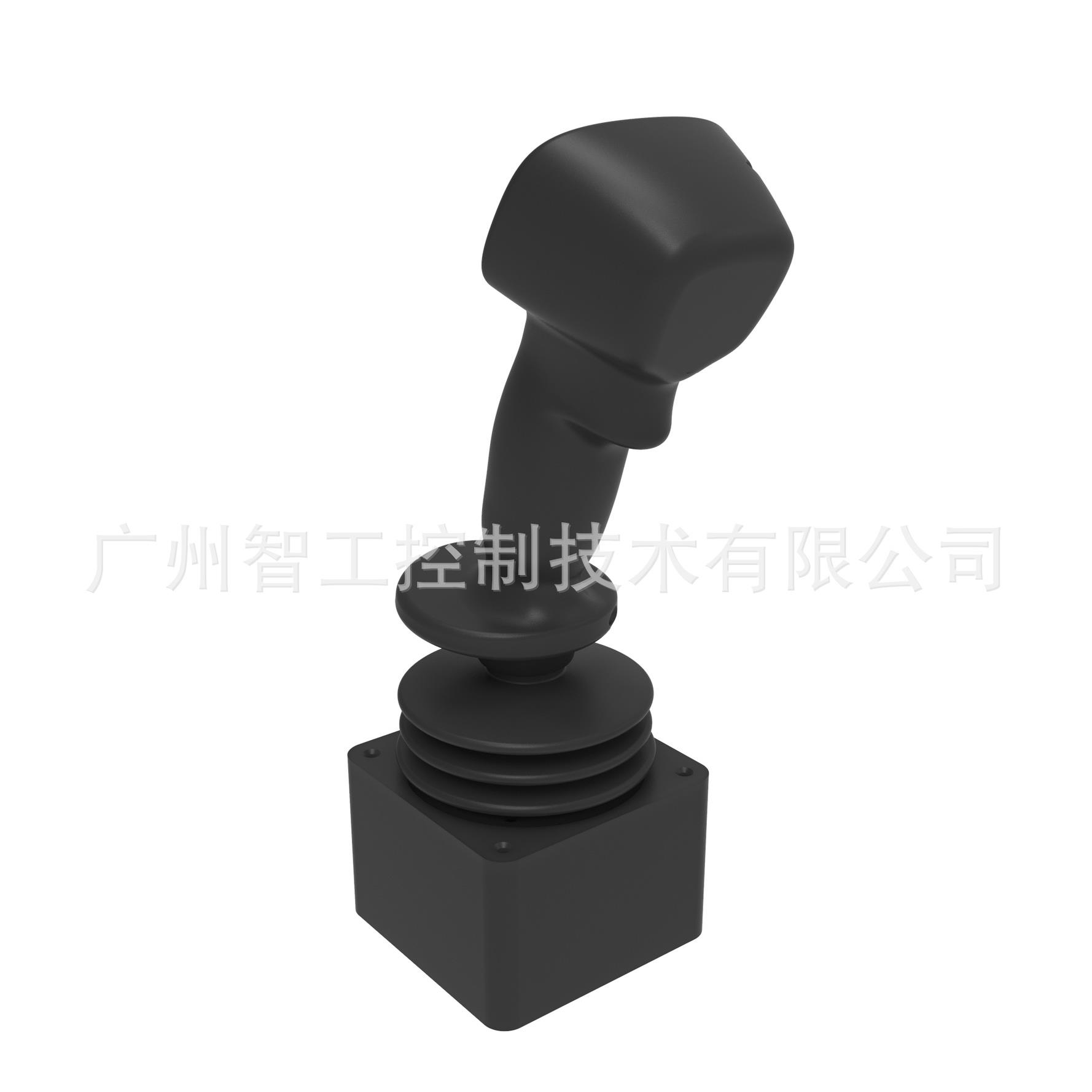 材质坚固耐用，操作方便灵活的工业级双轴万向操控手柄