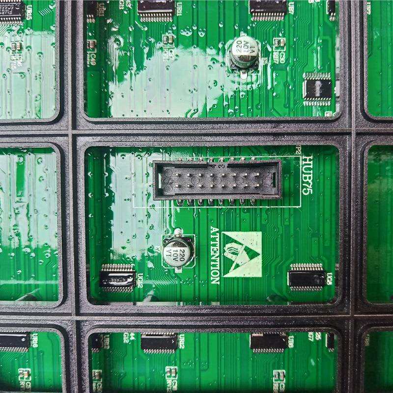 P10P8P6P5P4P3P2户外双面防水高亮度LED显示屏SMD表贴模组含线材