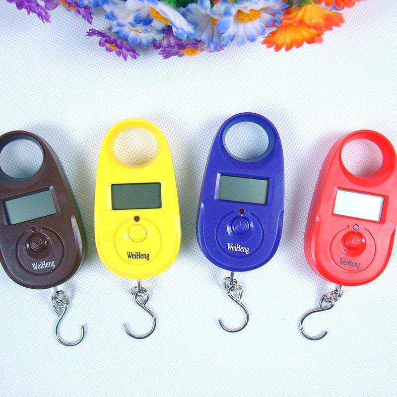 威衡迷你秤便携式防骗利器电子秤 迷你家用高精度15KG手提秤