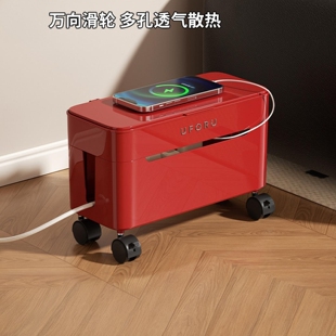 插排收纳盒家用客厅多功能电源线整理盒可移动路由器数据线收纳盒