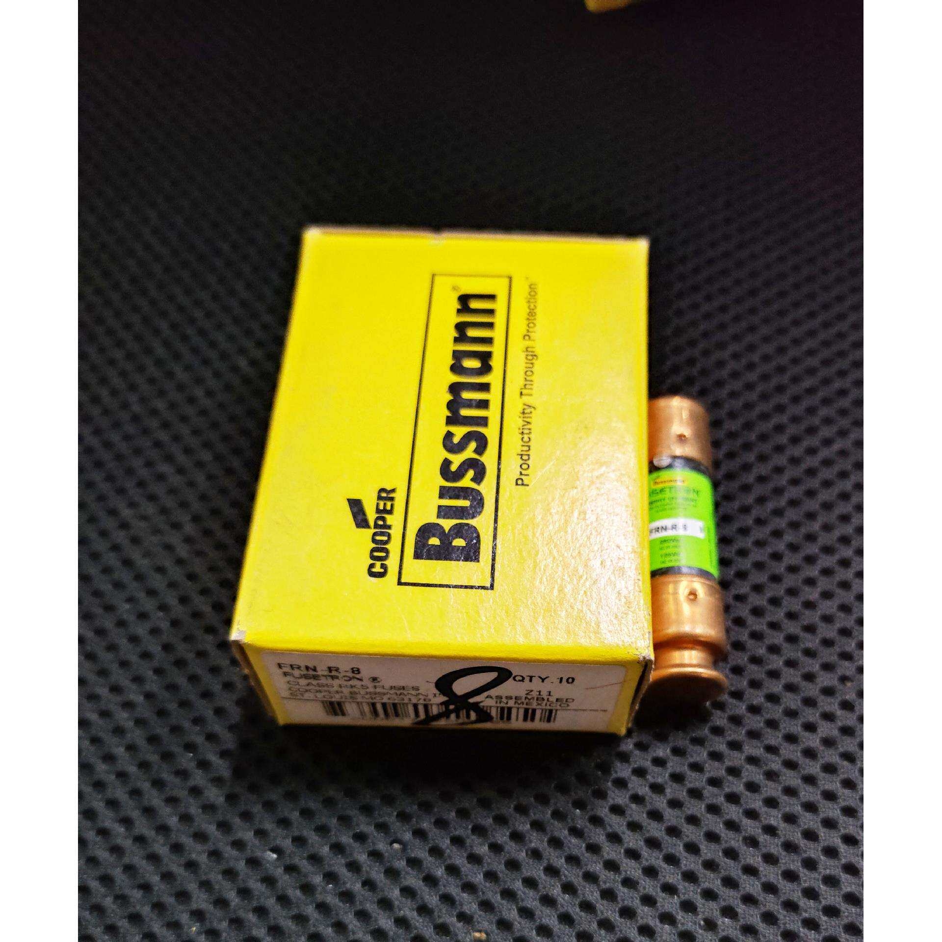 FRN-R-8延时保险丝 250V 8A 14X51巴斯曼BUSSMANN熔断器