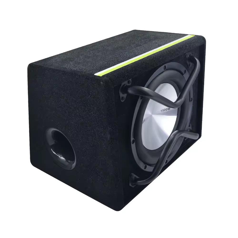 直销10寸有源梯形低音炮车载音箱大功率重低音汽车音响改装1340