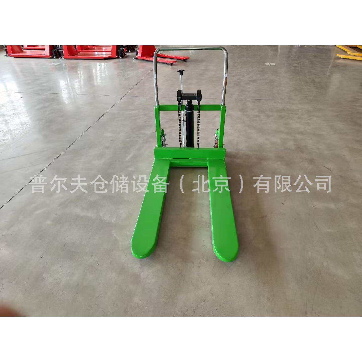 剪叉式高升程搬运车手动液压地牛高起升电动升降平台叉车组装台车