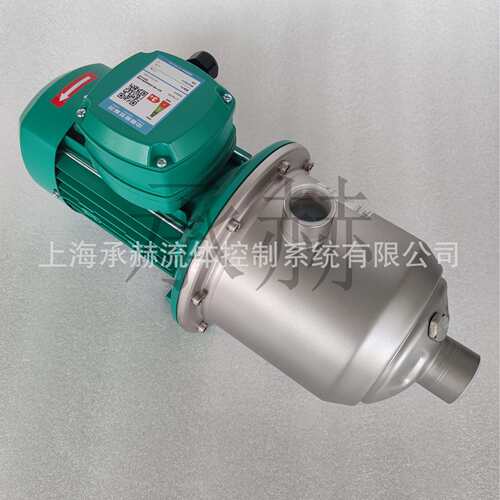 德国威乐Wilo酒店用水稳压泵MHI202轻型不锈钢多级离心泵220V电压
