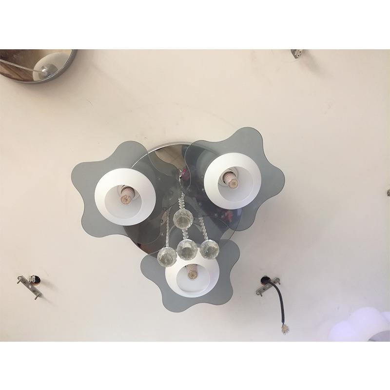 花朵玻璃经典家居装修吊灯吸顶灯北欧风格后现代灯具简约创意吊灯
