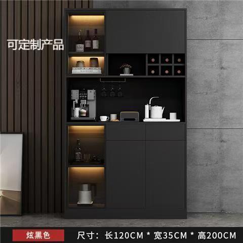 轻奢餐边柜一体靠墙高柜厨房储物柜碗柜家用客厅茶水柜置物柜酒柜