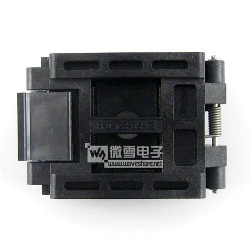 QFP128 PQFP128 TQFP128 IC进行烧写 测试 引脚间距0.5mm 测试座