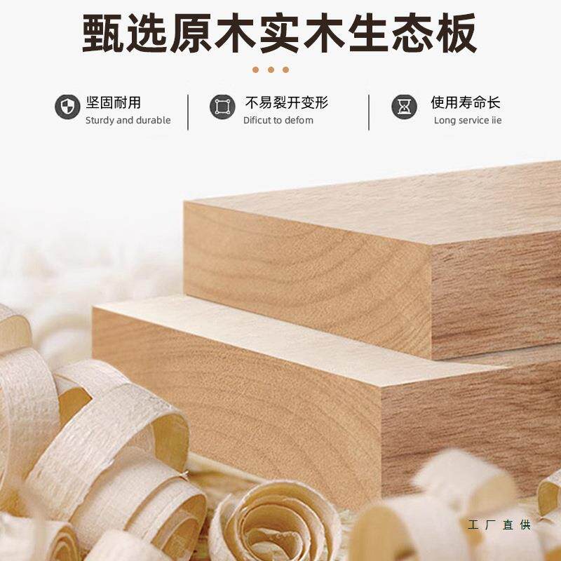 实木书柜落地置物架防尘玻璃门一体靠墙简约储物柜客厅展示柜定