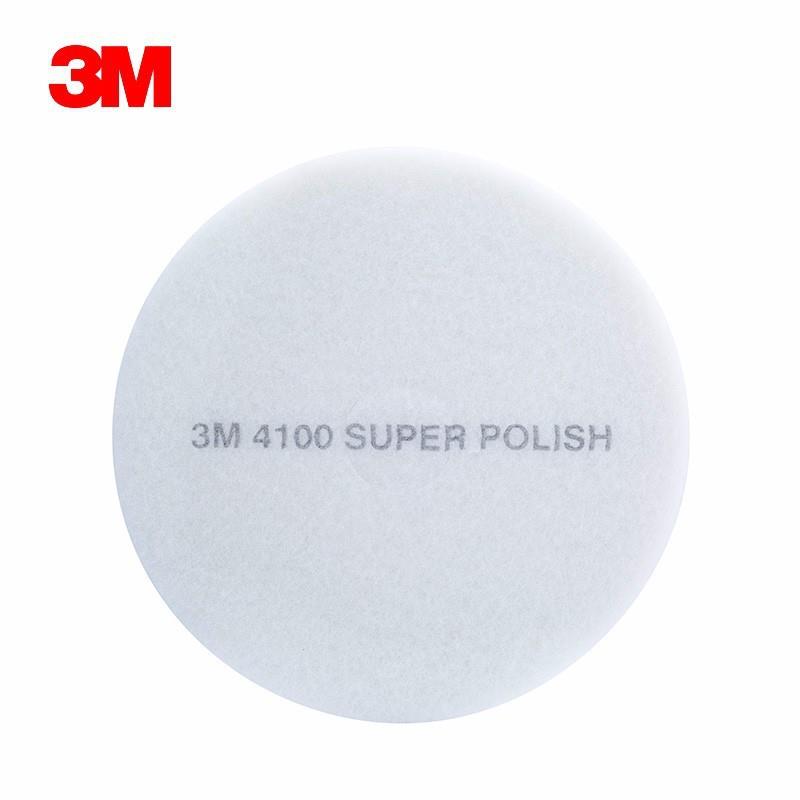 3M 4100单擦机白色低速抛光垫17英寸 自动洗地机20英寸抛光垫