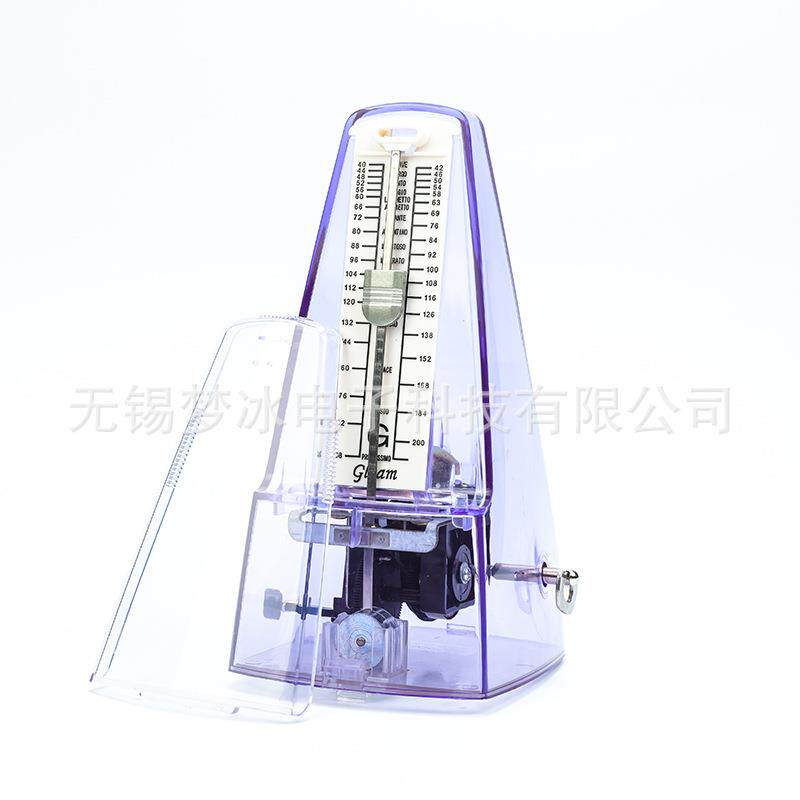 机械节拍器GM-10经典塑钢机芯击打乐器打拍子节奏器电子节拍器