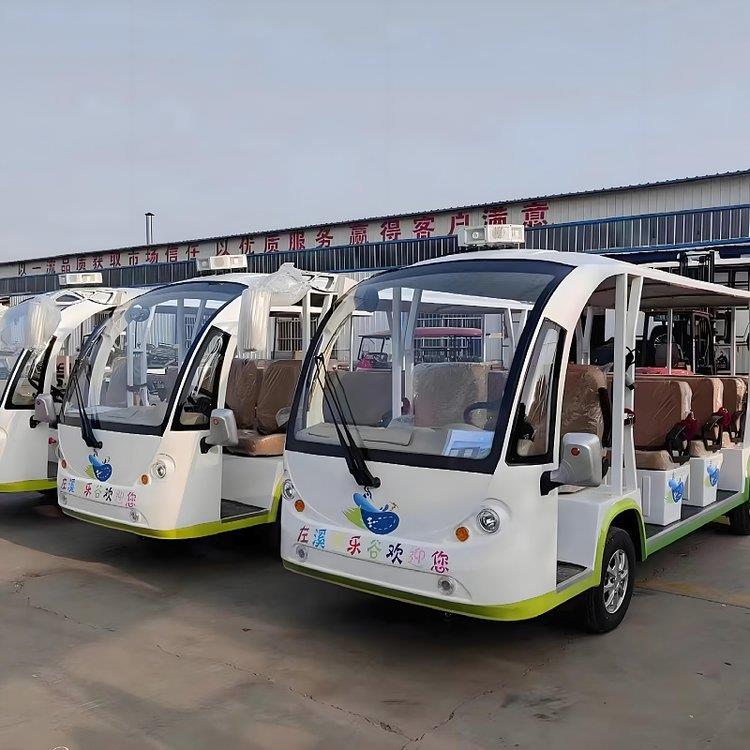 厂家供应景区电动观光车电动旅游观光车新能源公园观光摆渡车