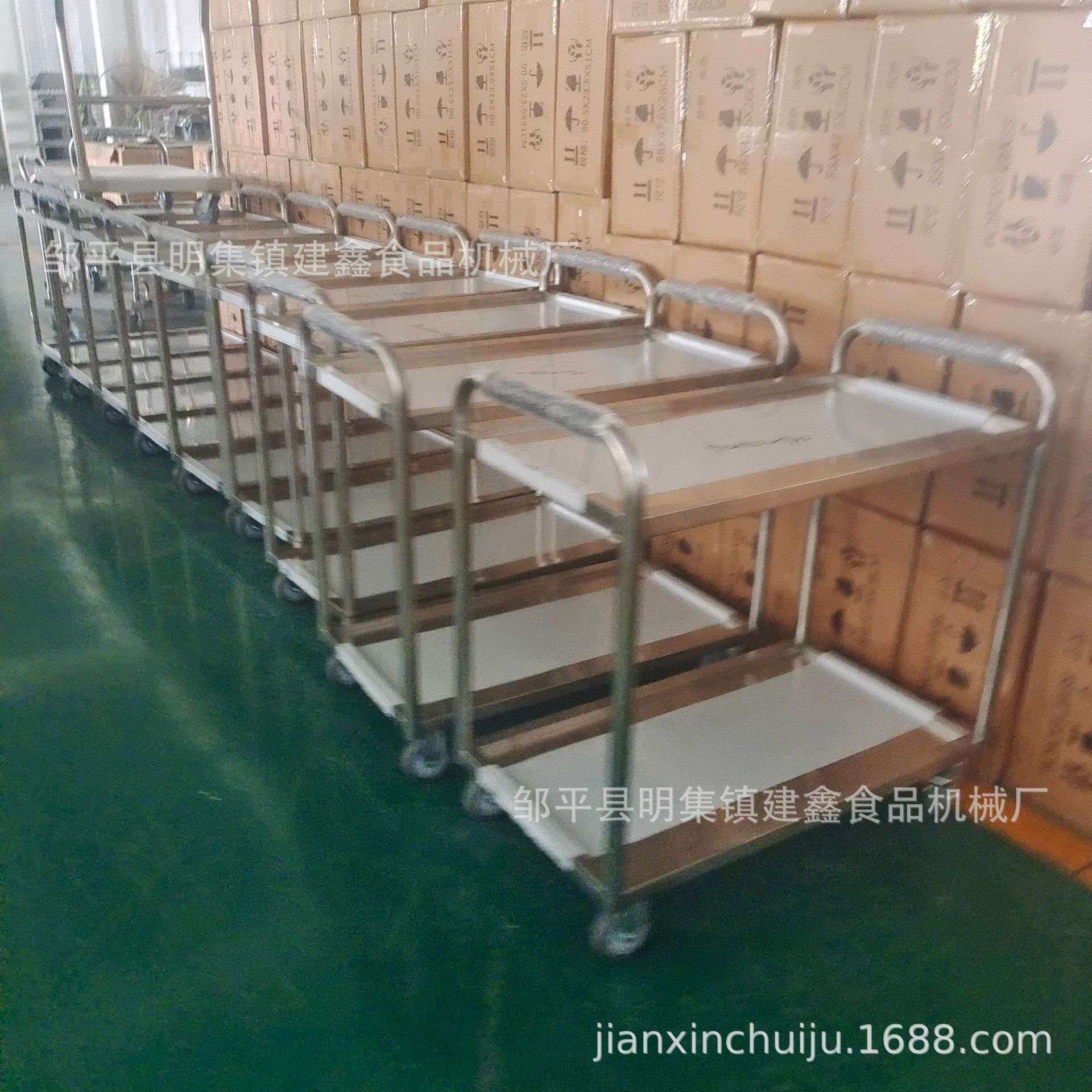 商用酒店火锅车2层3层4层酒店餐车小拉车