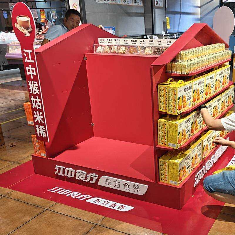 工厂定 pvc展示架亚克力陈列架桌面展示盒超市落地货架雪弗板展示
