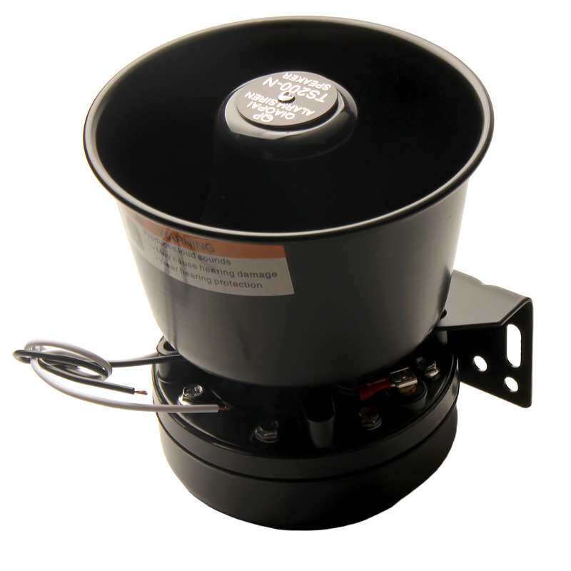 12V/24V车载警报喇叭无线遥控喊话200W扬声器大功率扩音器通用超