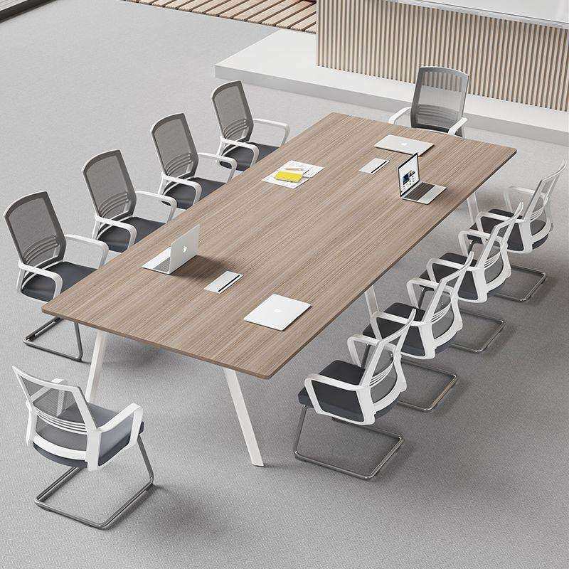 会议桌长桌简约现代会议室接待洽谈长条桌简易工作台办公桌椅组合