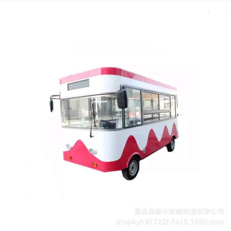 街景餐车食品车早餐车电动餐车