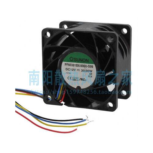 Sunon Fans PF60381BX-000U-S99 FAN AXIAL 60X38MM 12VDC 风扇