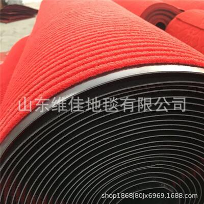 PVC双条纹地毯卷材片材酒店超市除尘垫走廊地毯满铺防滑复合地垫